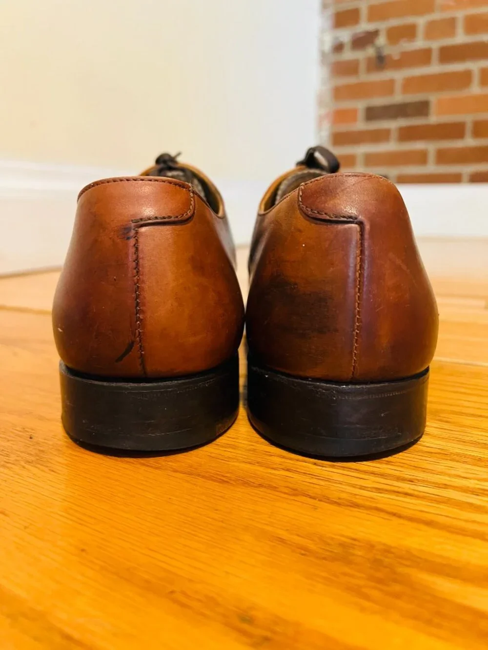 Dunhill X Poulsen & Skone Derby Dress Shoes In Brown Size 9.5 D US $930